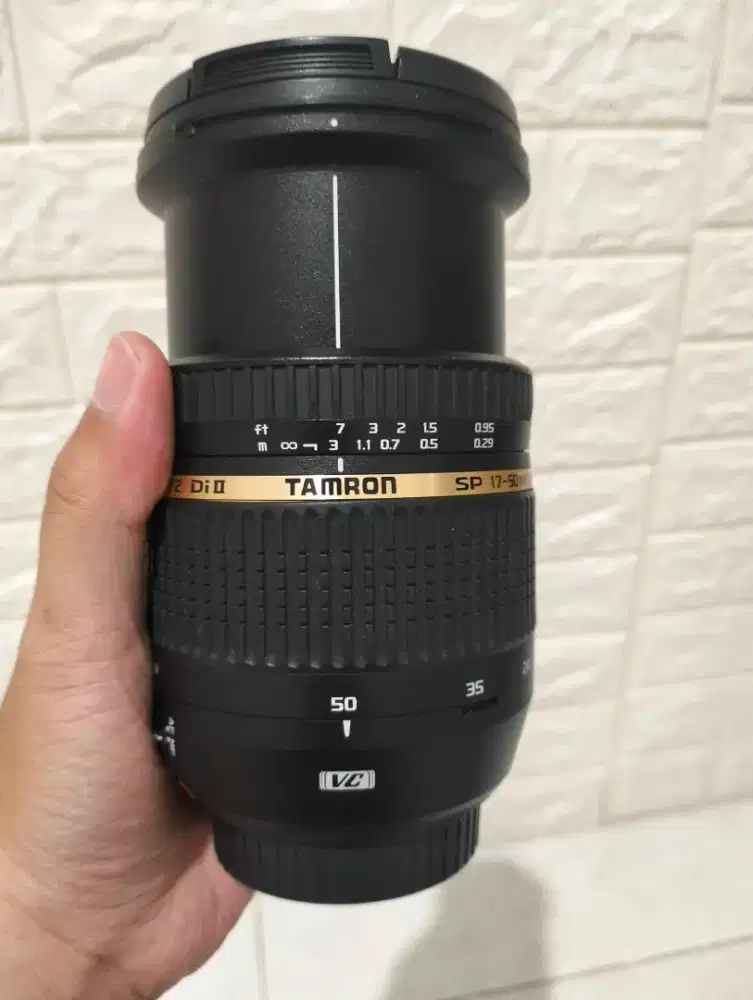 TAMRON SP 17-50 F2.8 VC FOR CANON LIKENEW NO BOX