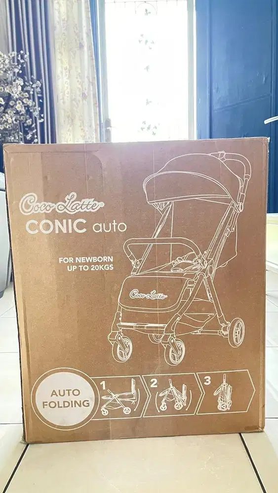 Stroller cocolatte conic auto black