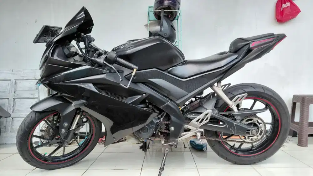 R15 V3 SECOUND HITAM DOFF AREA BEKASI