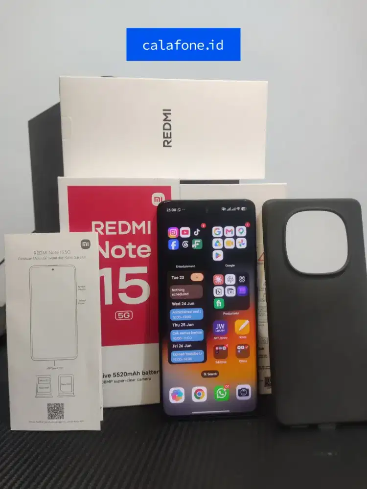 Jual Murah Second Like New Redmi Note 15 5G (12/512)