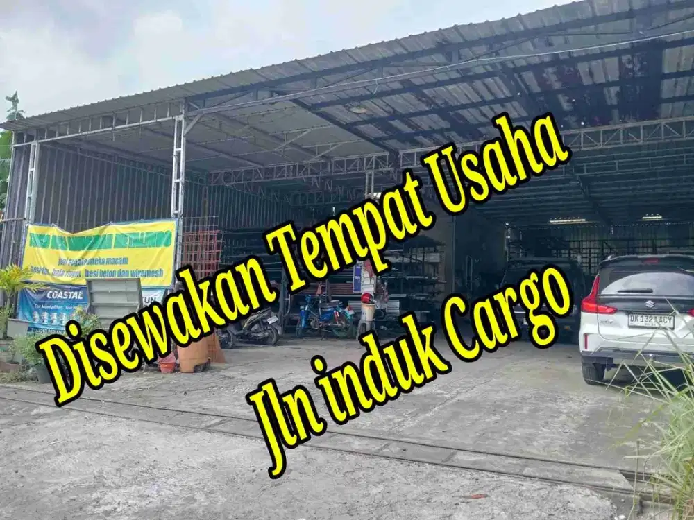 Disewakan Tempat Usaha di Jln Induk Cargo Denpasar Barat Bali
