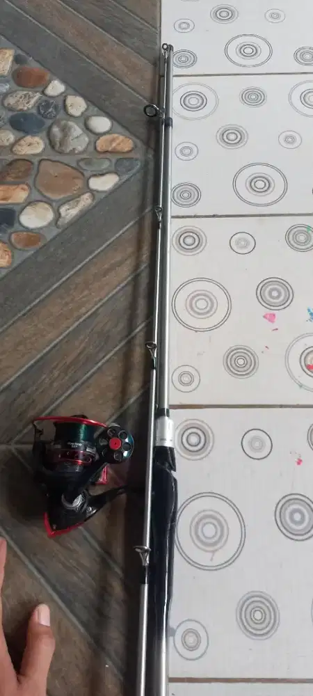 Jual aja joran 180 cm 1set reels 4000