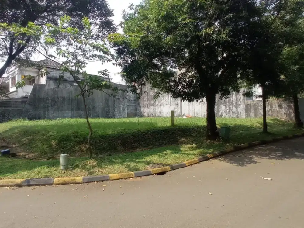 Kavling Sudut Siap Bangun di Puspita Loka BSD Dekat Sekolah