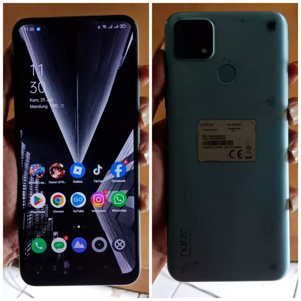 Realme Narzo 20 Helio G85