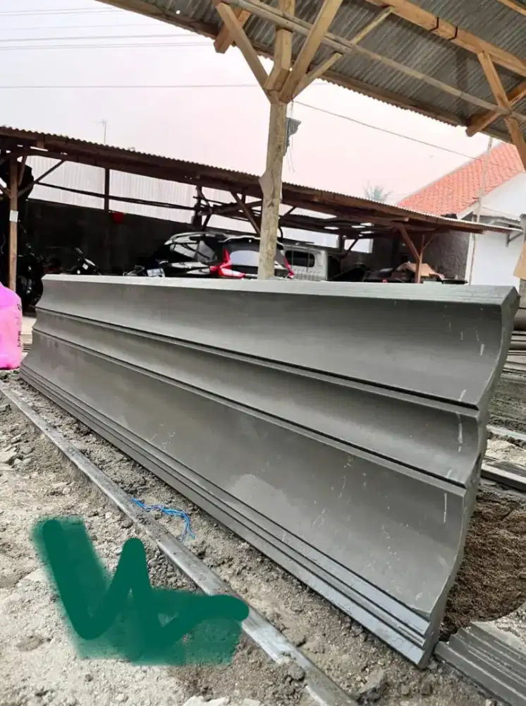 Lisplang beton profil instan