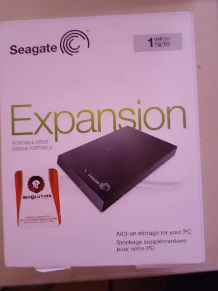 Dijual External Hardisk Seagate 1 Tb