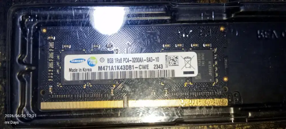 RAM SAMSUNG 8GB DDR3