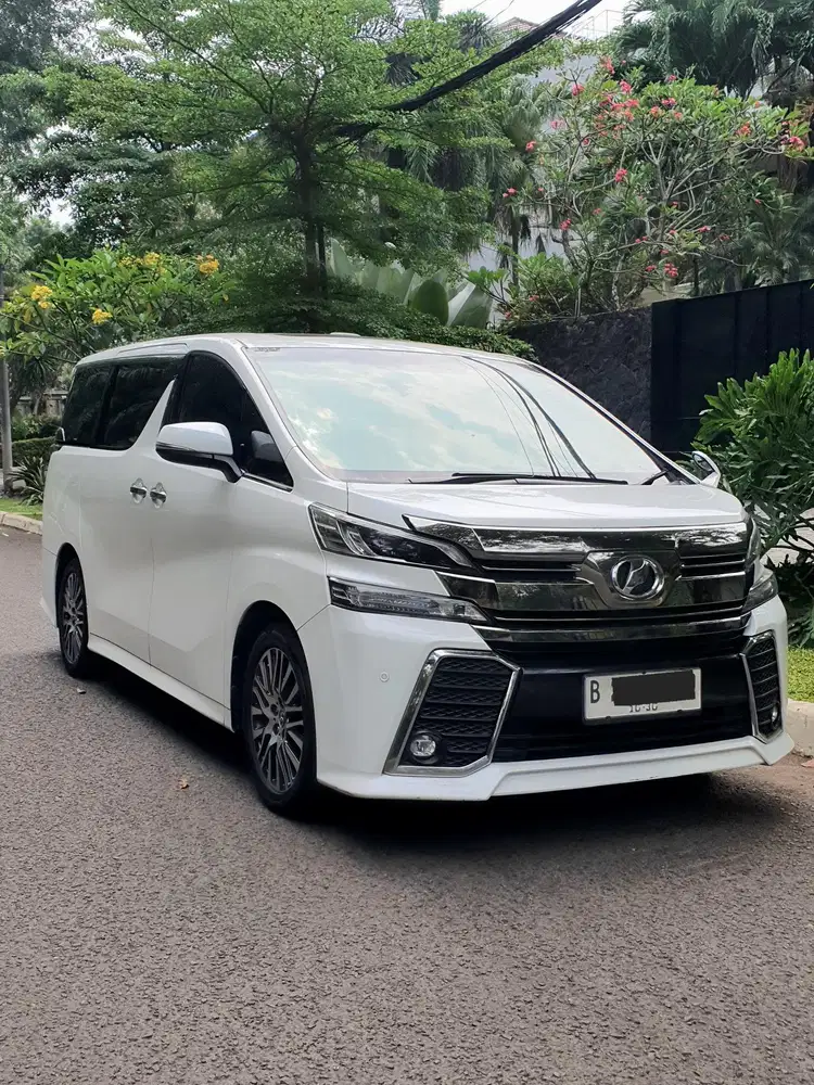 Vellfire 2.5 ZG 2016 istimewa