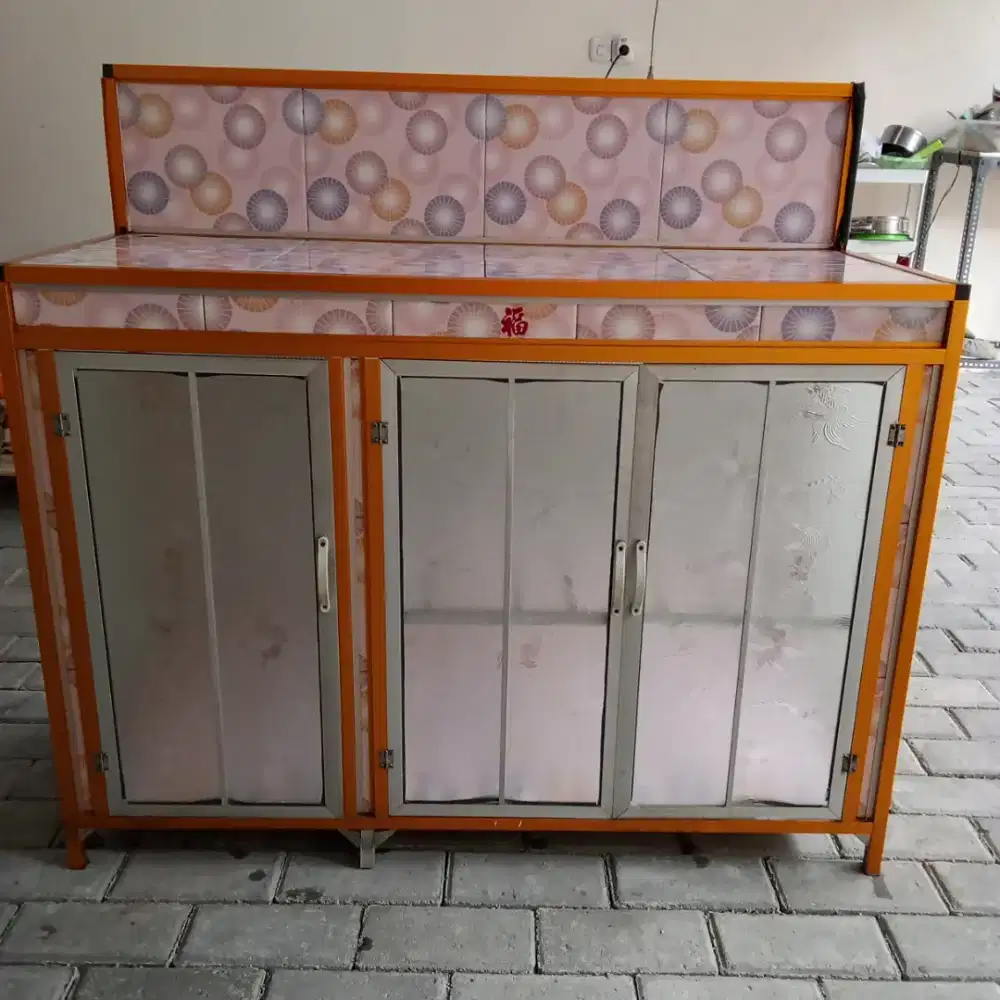 Meja Kompor + Lemari + Rak Piring