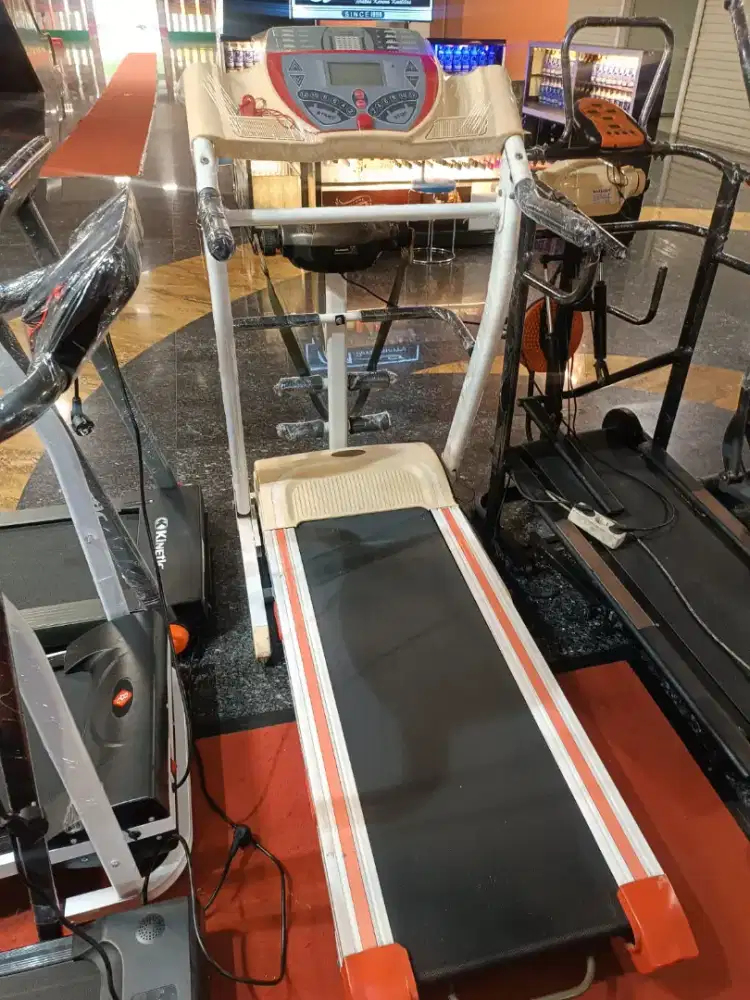 Promo treadmil eletrik jumbo 3fungsi bisa nanjak