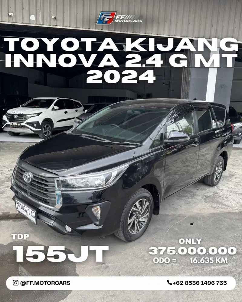 Toyota Kijang Innova 2.4 G MT 2024.