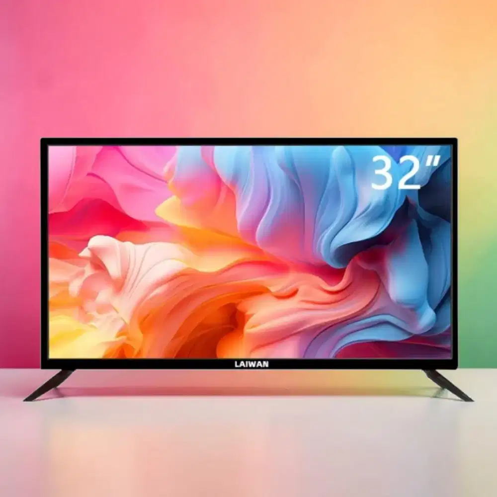 TV 32inci Android Laiwan terbaru - masih baru segel siap antar