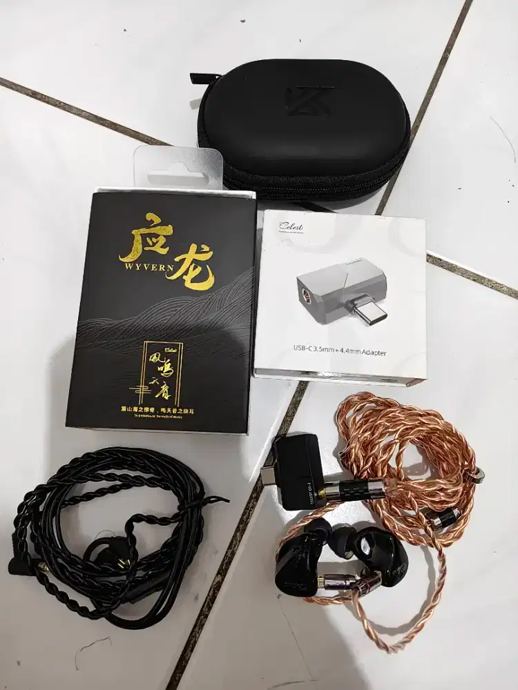 IEM Kinera Celesy Wyvern Black Custom Set