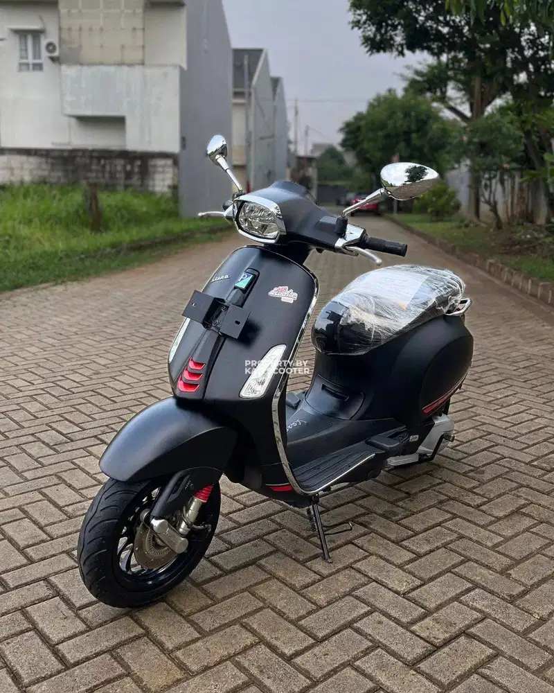 JUAL MURAH VESPA SPRINT S iGET ABS FACELIFT 2021 MULUS
