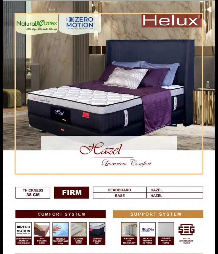 Springbed Helux Hazel | Wilco Furniture Palembang