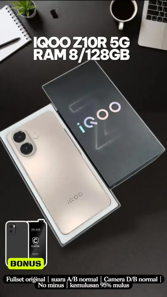Iqoo z10R 5G 8/128GB fullset