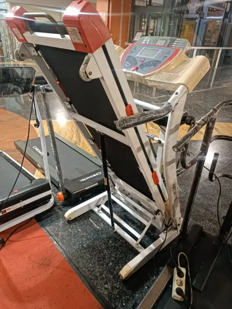 Promo treadmil eletrik jumbo 3fungsi bisa nanjak