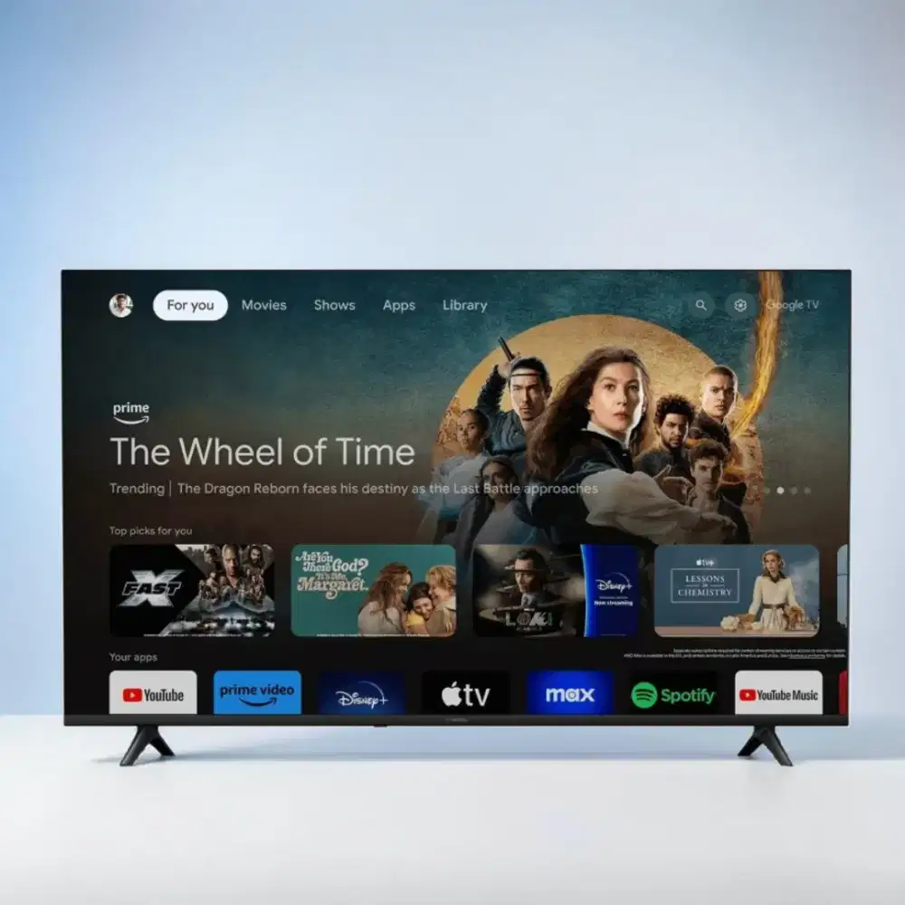 TV Xiaomi GoogleTV 32inci terbaru - Bisa diantarkan