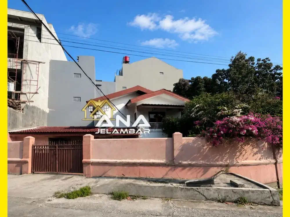 ANA RUMAH HOEK LT.269M DI KOMPLEK THI JELAMBAR