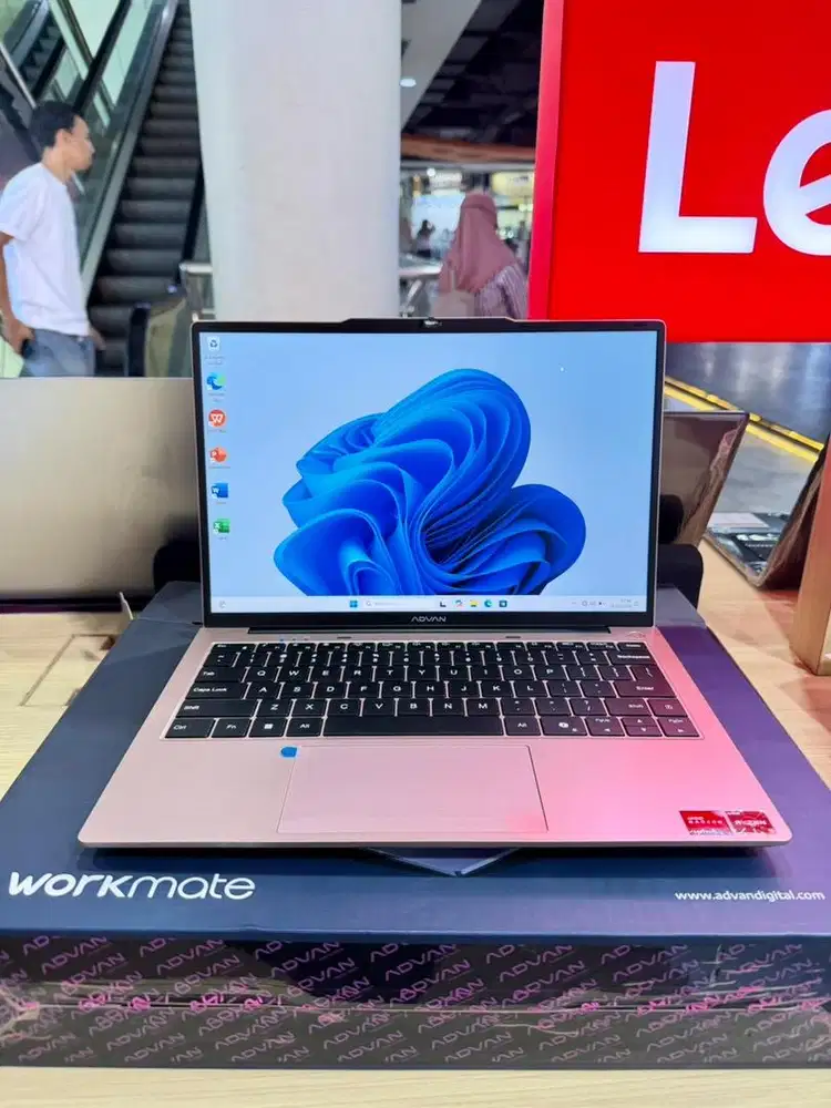 LAPTOP PELAJAR HARGA TERJANGKAU | ADVAN WORKMATE SIAP PAKAI