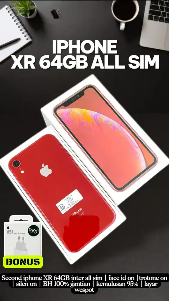 Iphone xr 64gb all sim