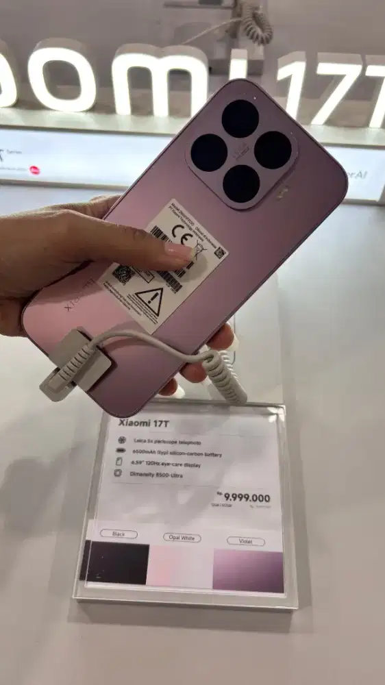 NEW ARRIVAL XIAOMI 17T 12/512GB