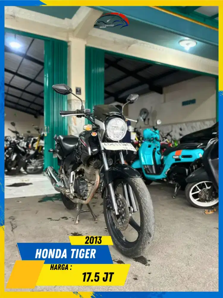 HONDA TIGER 2013 PLAT AG MONGGO NEGO MASZEHH HIKMAH MOTOR KEPUH MALANG