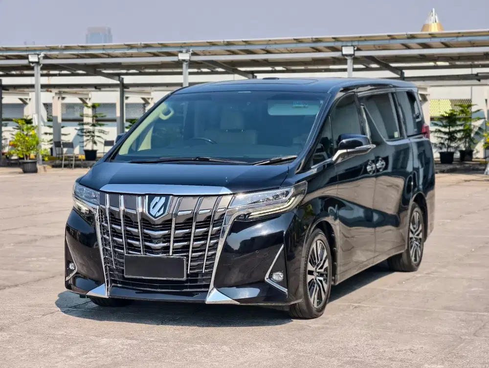[39RB] TOYOTA ALPHARD G MATIC 2019 HITAM GENAP LOW KM