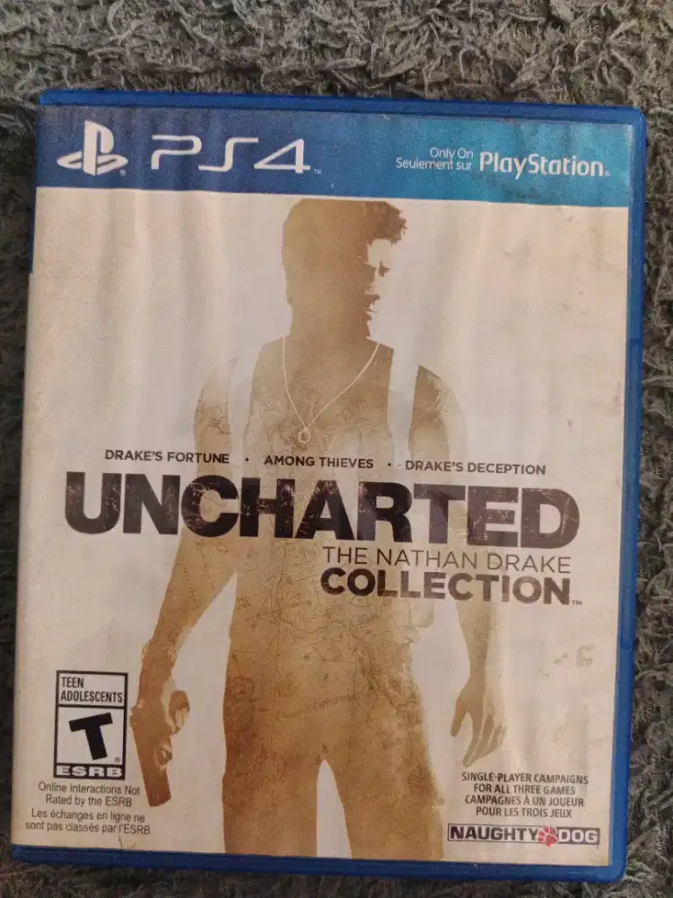 BD ps4 uncharted The Nathan Drake Collection