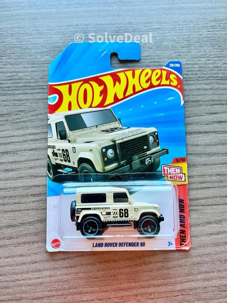 Hot Wheels Land Rover Defender 90 2025 Tan Koleksi Hotwheels