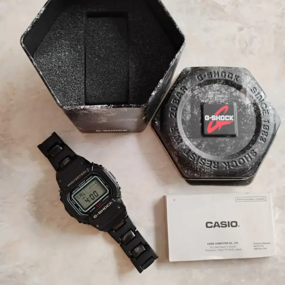 G-shock DW5600VT Collabs X-GIRL Special Edition