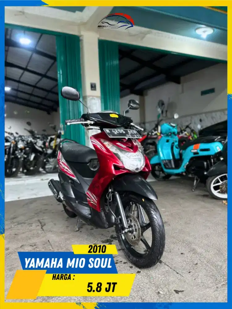 YAMAHA MIO SOUL 2010 SIAP ANGKUT BOSSKU HIKMAH MOTOR KEPUH MALANG