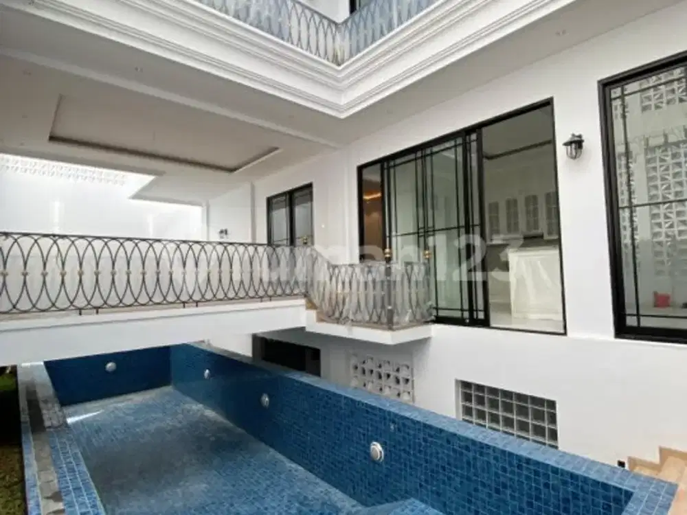 Brand New Rumah 4 Lantai Ada Rooftop Kolam Renang di Cilandak, Dekat Mrt Fatmawati