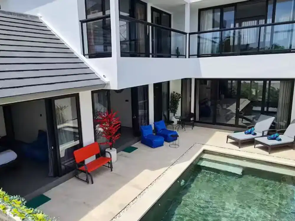 di jual villa area berawa canggu bali dekat dengan pantai