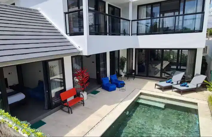 di jual villa area berawa canggu bali dekat dengan pantai