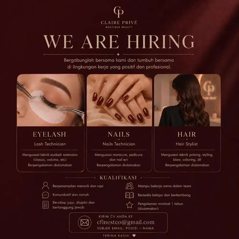 Loker hair stylist, nails & lash technician