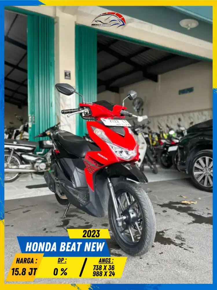 HONDA BEAT NEW 2023 BARANG WOKEE LURR HIKMAH MOTOR KEPUH MALANG