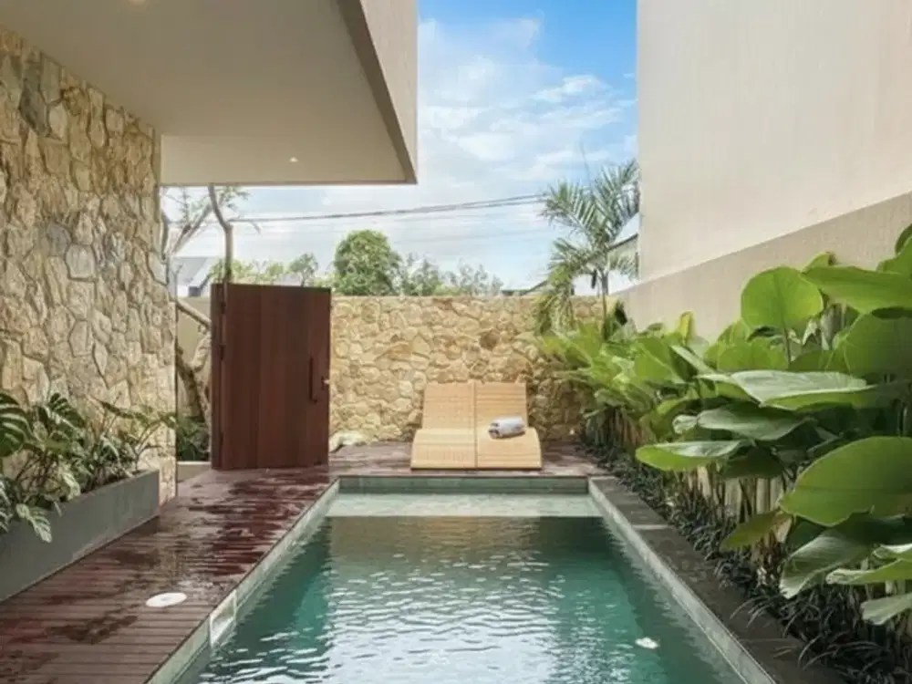 Brand New 2 BR Modern Villa For Rent In Pererenan Walk To Beach & Lifestyle Hotspots
