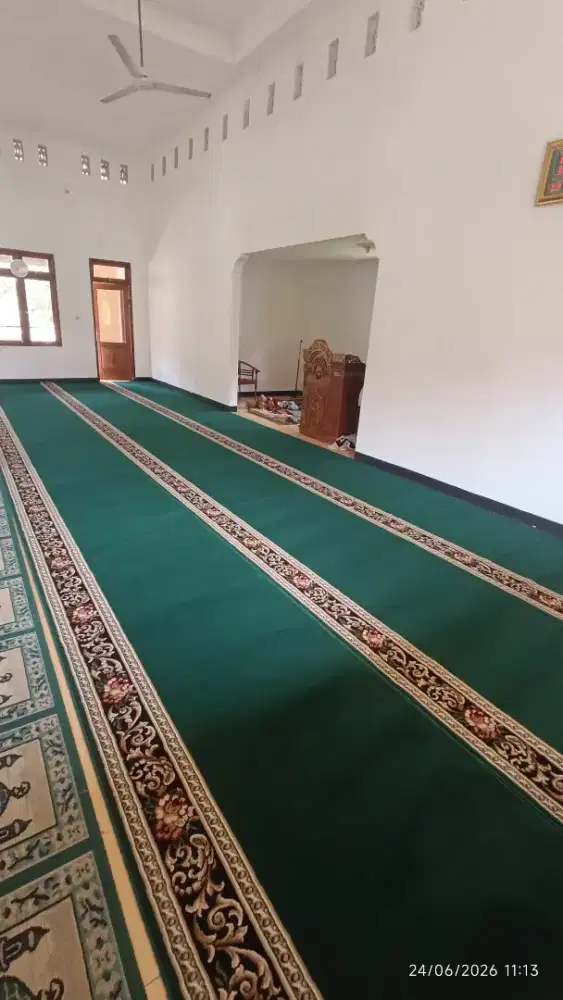 Karpet Masjid MURAH Ekonomis Plus | Gratis Biaya Pasang