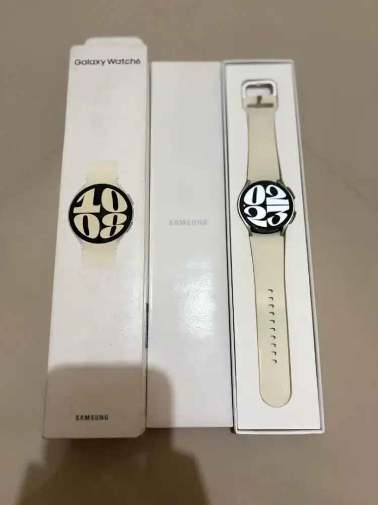 Samsung Galaxy Watch 6 40mm ex resmi sein fullset ori mulus pemakaian