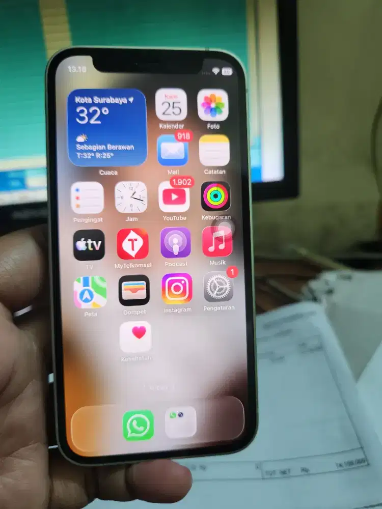 I phone 12 mini 128 gb garansi ibox