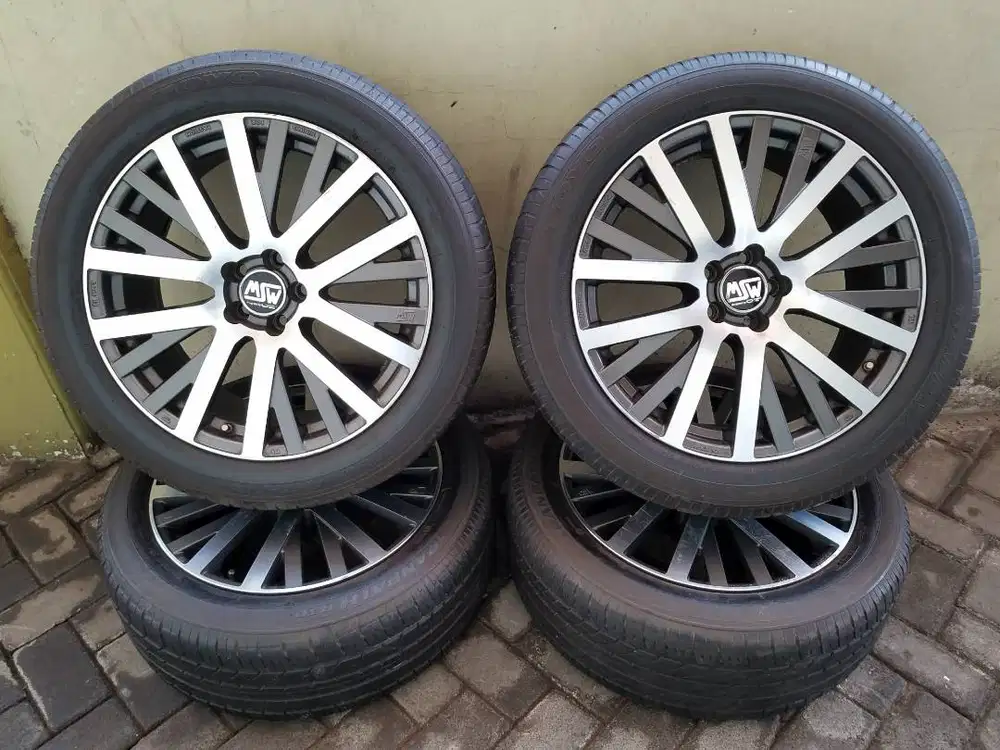 Velg Mobil MSW Designed by Oz Original Ring 18 BONUS Ban TOYO