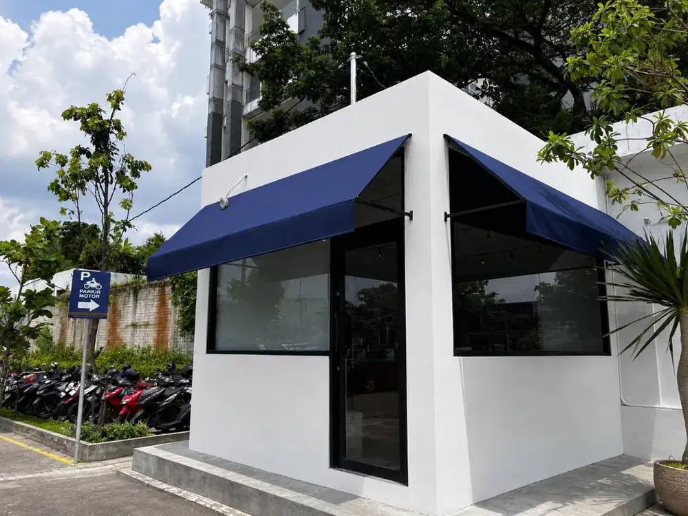 kanopi kain awning varian warna biru tukang ahli gratis survei