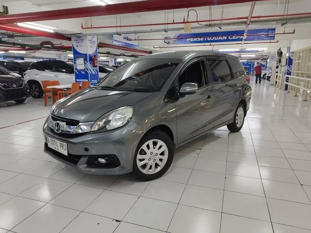Honda MobilioE AT 2014 Grey #mobilbekassurabaya #mobilsurabaya #mpv