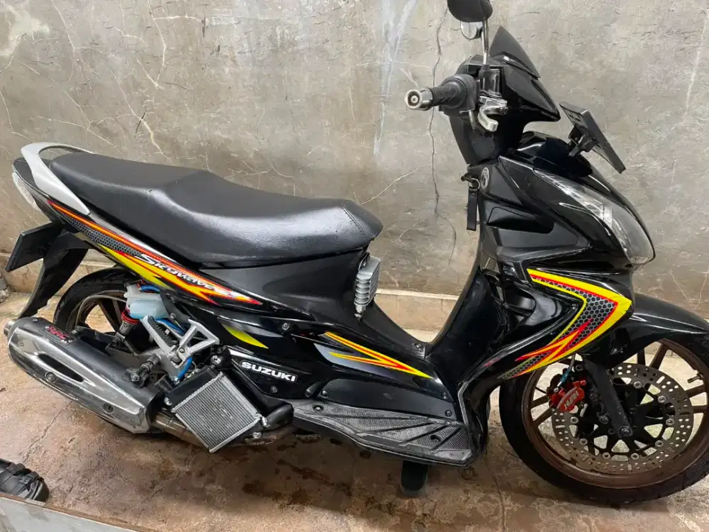 Suzuki Skywave 125 2008 2nd Mulus Normal Mesin Aman
