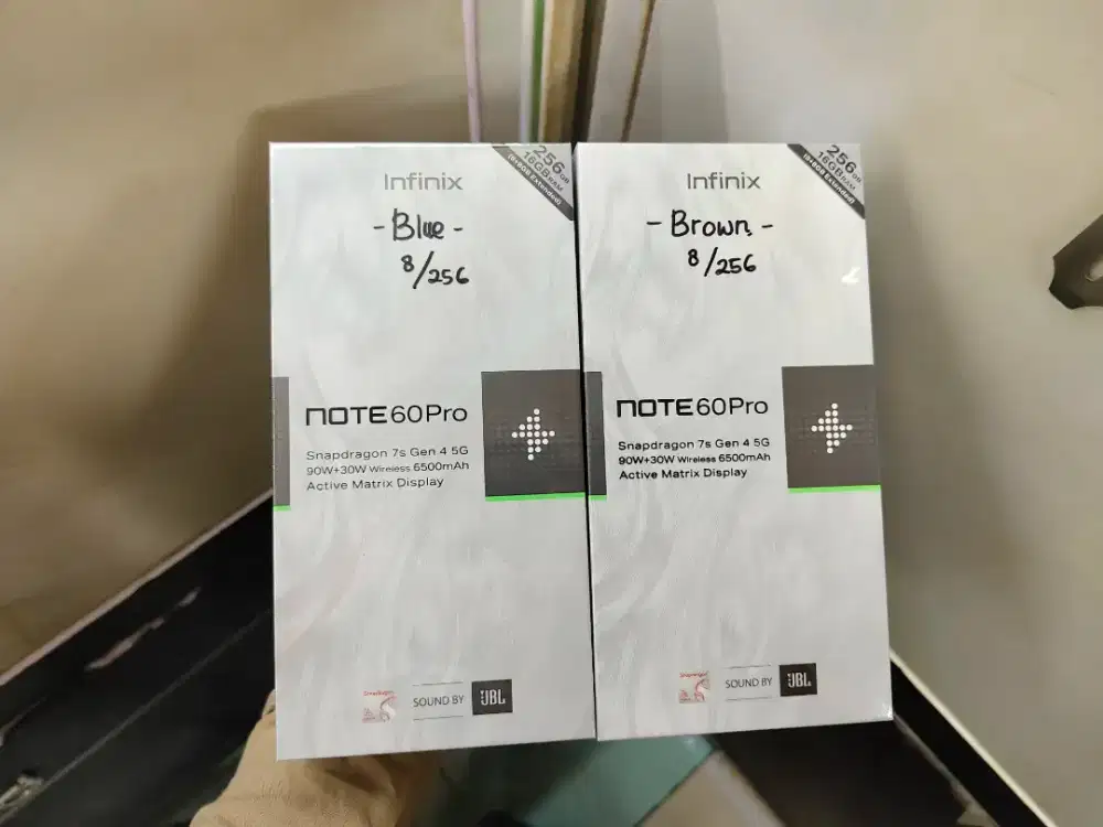PROMO INFINIX NOTE 60 PRO 8/256 NEW GARANSI RESMI