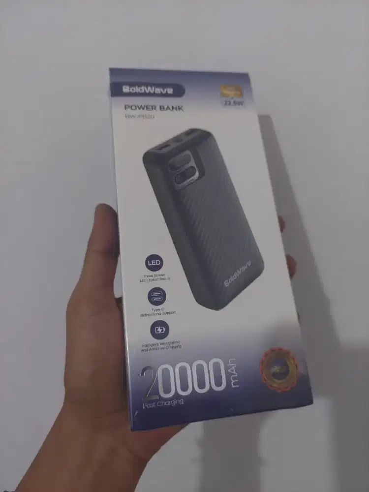 PowerBank BoldWave 20000mAh Baru