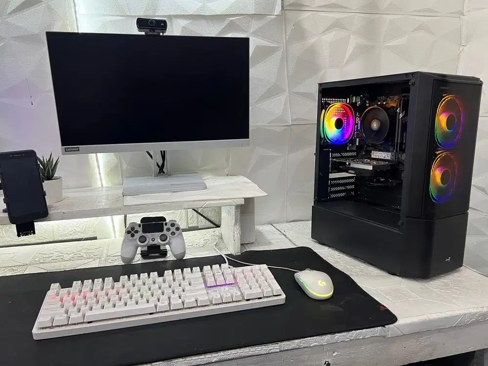 Ryzen 5 2600 Rtx 5060 Ram 16Gb Ssd 128Gb Psu 650W Siap Render