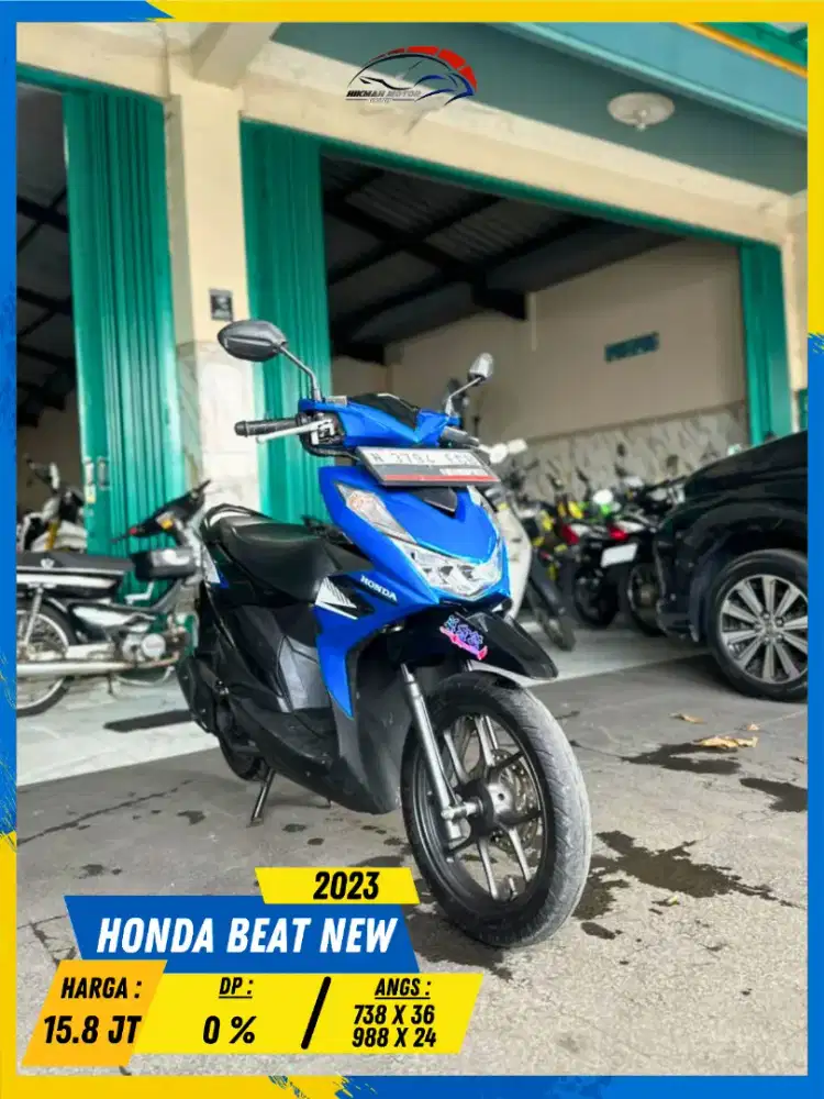 HONDA BEAT NEW 2023 NEGO SAMPE DEAL MASZEHH HIKMAH MOTOR KEPUH MALANG
