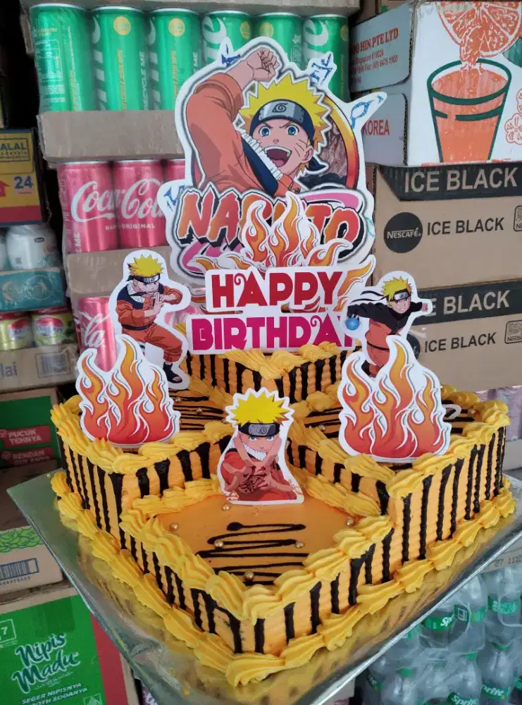 Kue ultah naruto